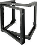 Tecmojo 9U Swing Out Wall Mount Rack for 19in Equipment - Compact