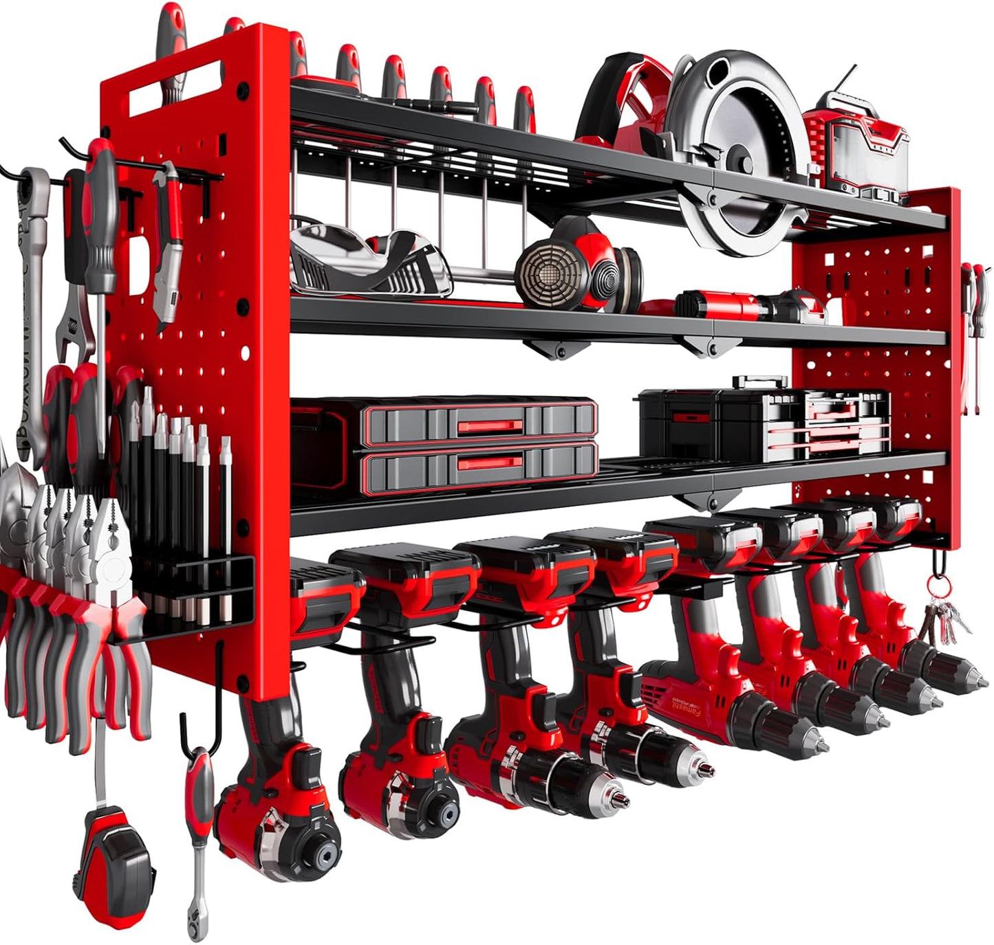 Maximize Space with Drill Organizer