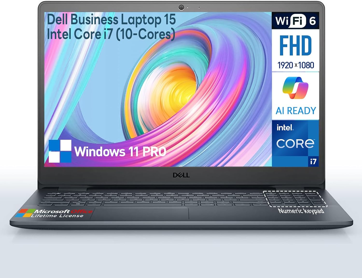 Dell Inspiron 15 3000 Laptop with Intel Core i7 and 32GB RAM