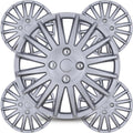 15 in Hubcap Set of 4 Lacquer Wheel Tire Covers - Secure Snap-On Fit