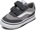 Vans Unisex-Child Brooklyn LS V Shoe - Classic Toddler Low-Top Boys