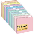 Hanging File Folders 70 Pack for Home and Office Organization