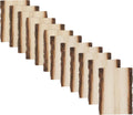Basswood Live Edge Plank 12-Pack - Premium Kiln-Dried Craft Wood