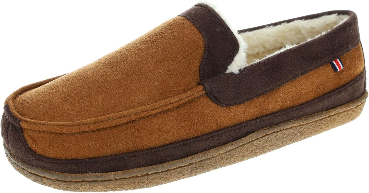 IZOD Men's Slipper with Memory Foam for Ultimate Comfort