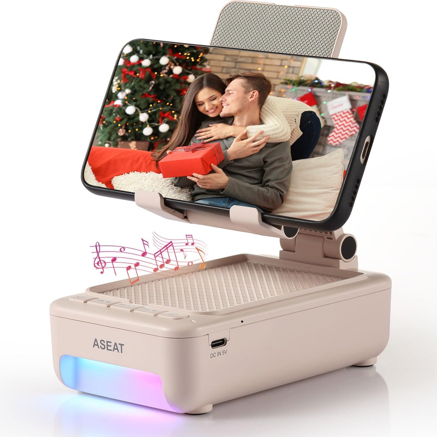 3-in-1 Bluetooth Speaker & Stand - Multi-Color Gift