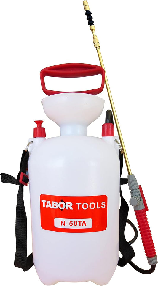 TABOR TOOLS 1.3 Gallon Lawn and Garden Pump Sprayer Review