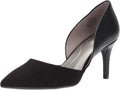Bandolino Women's Grenow Pump - Faux Suede Pointed Heel