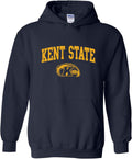 College Arch Logo Hoodie for Men - Official Team Color Arch Logo