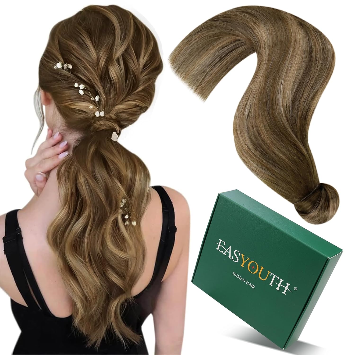 Easyouth Ponytail Extension for Effortless Style and Volume