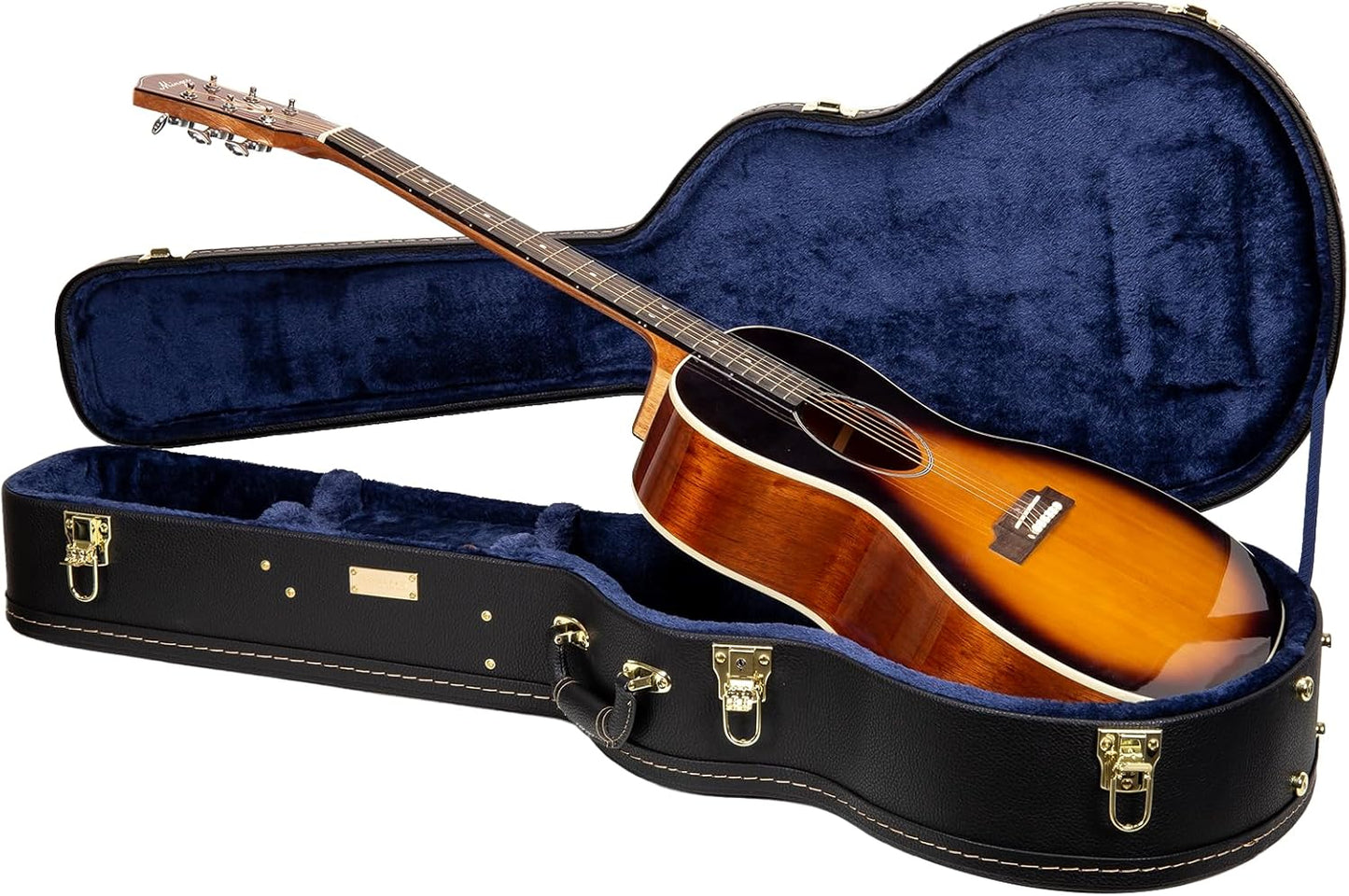 Sturdy Acoustic Guitar Case w/ Stainless Steel Latches