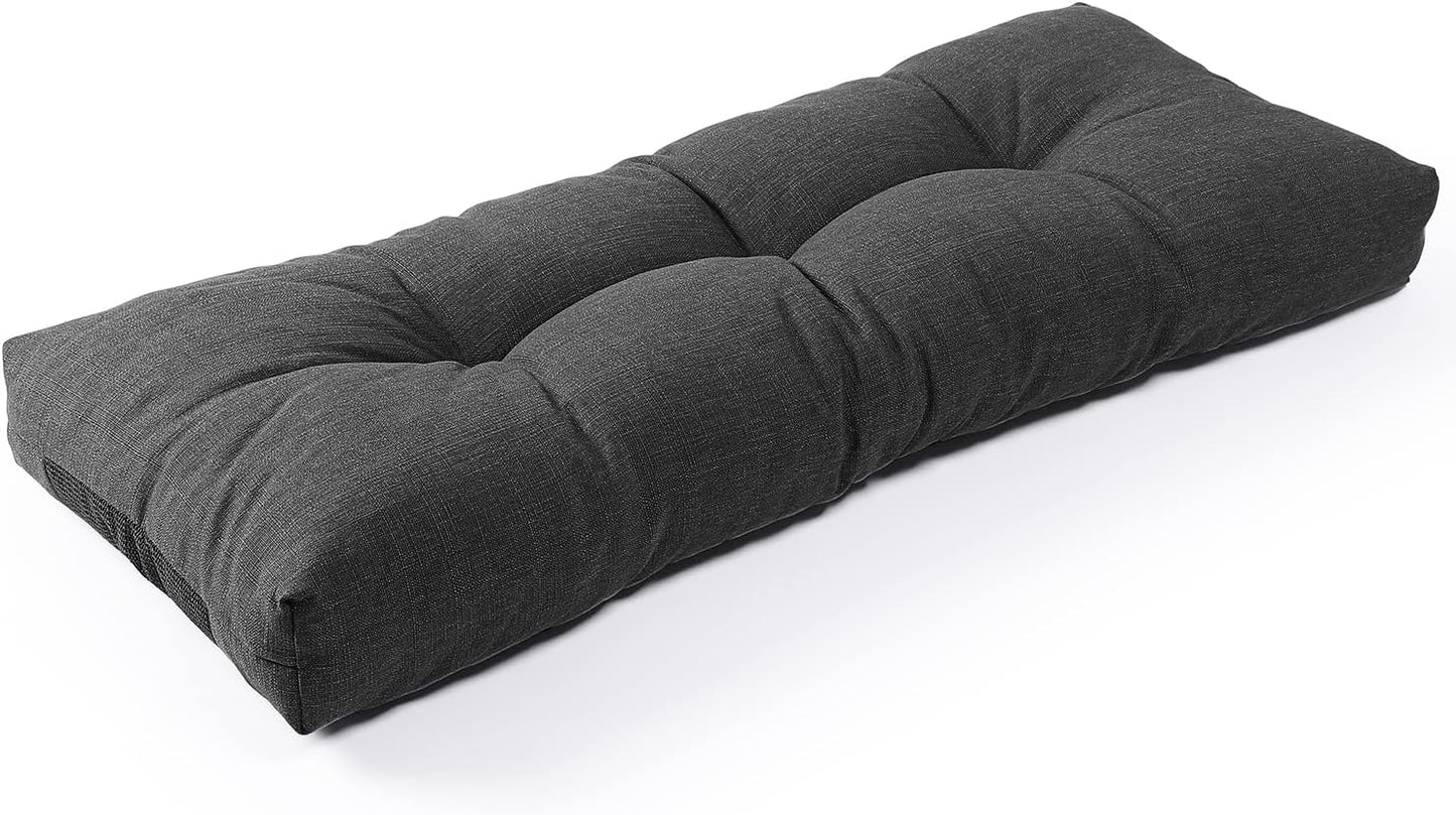 SUNROX LokGrip Non Slip Tufted Memory Foam Bench Cushion