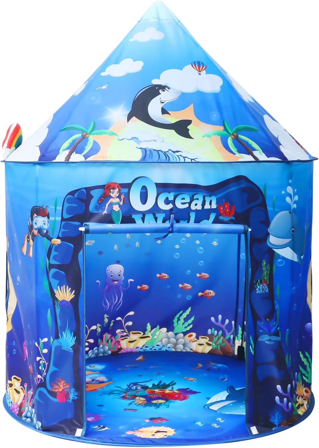 Undersea Mermaid Kids Play Tent - Imaginative Fun!