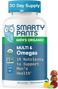 SmartyPants Multivitamin for Men Organic Gummies - Daily Immune