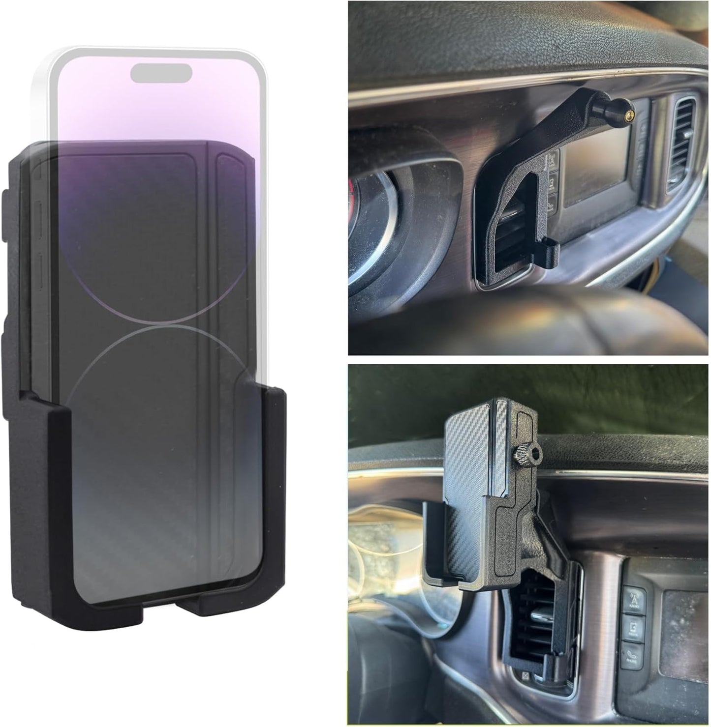 Phone Holder for Dodge Charger 2011-2023 - Secure Cradle Mount