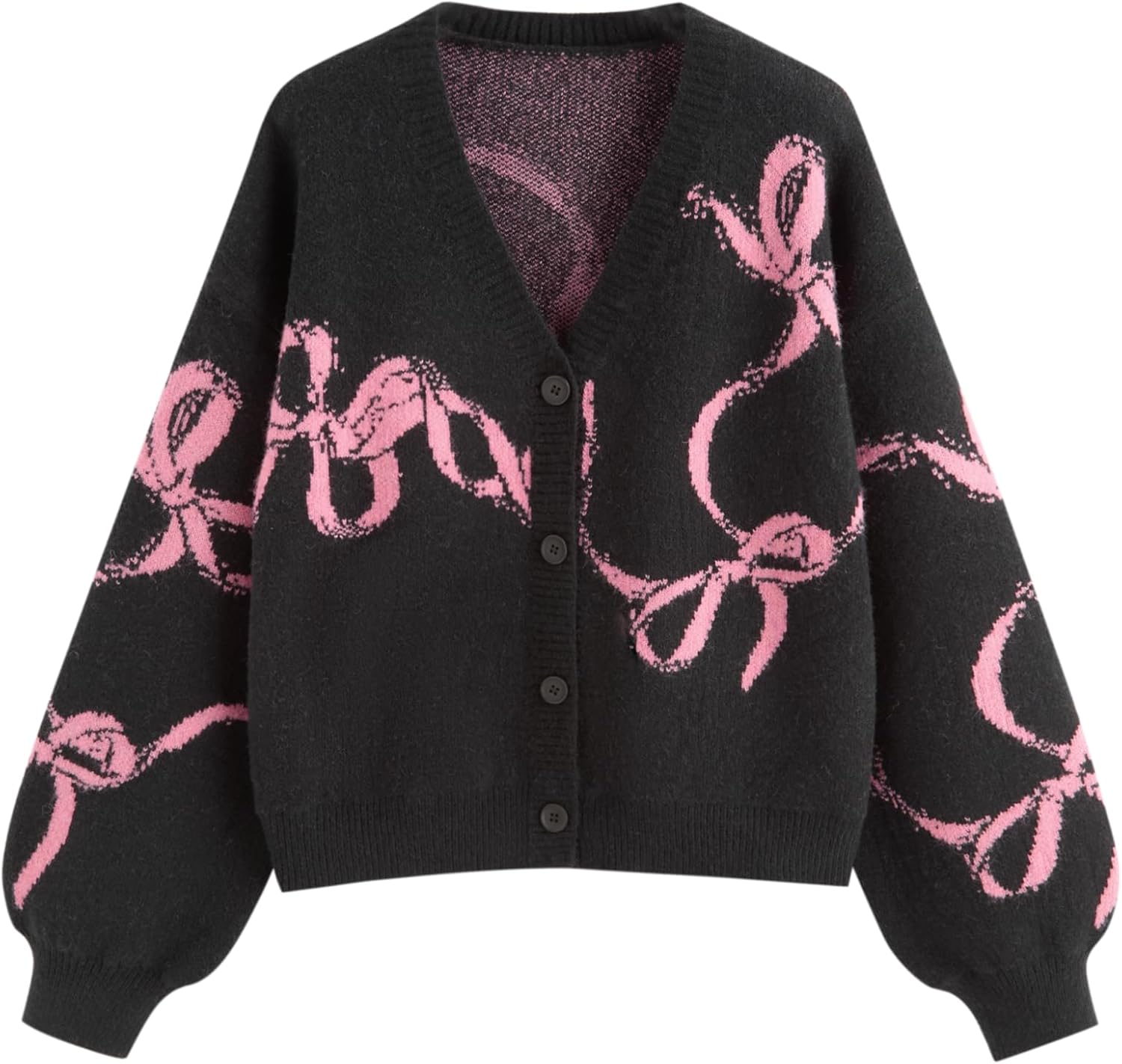 Trendy Bow Cardigan for Women - Elegant Fall Fashion Sweater