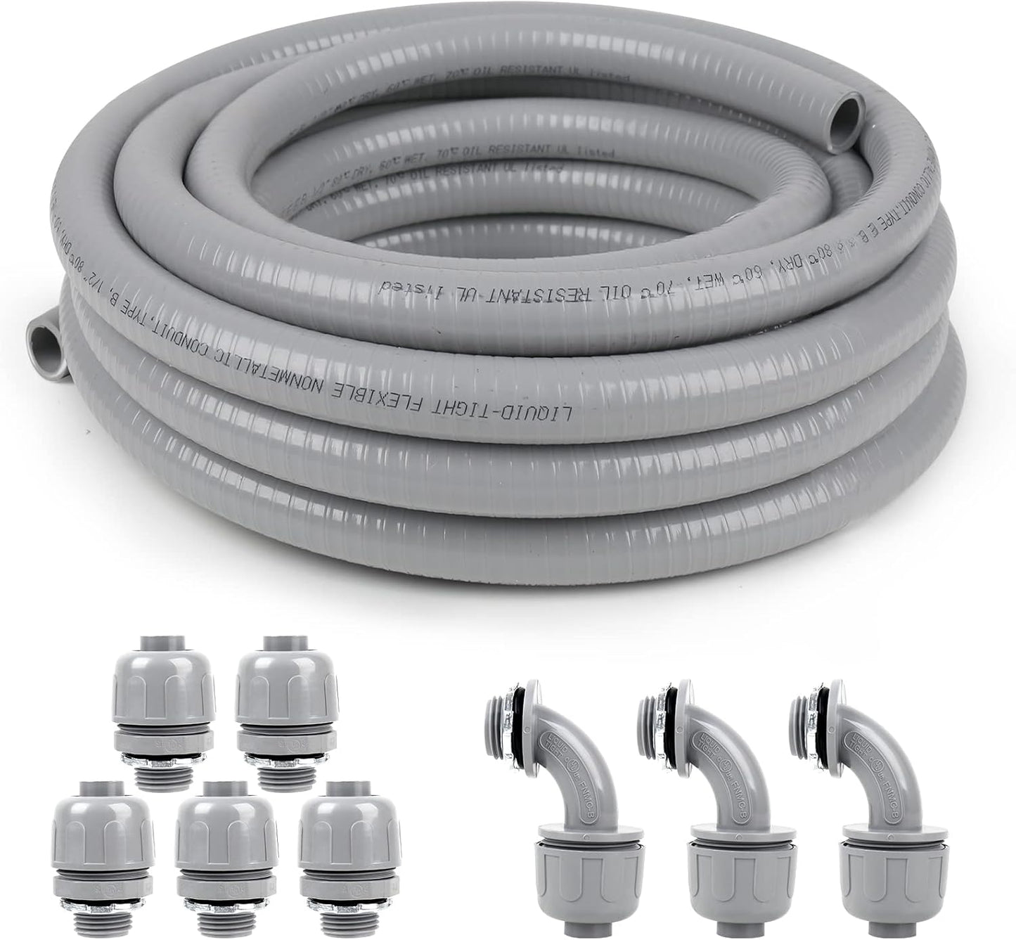 1 Inch Liquid-Tight Conduit Kit for Easy Electrical Installations