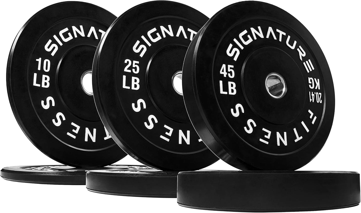 Olympic Bumper Plates for Strength Training & Weightlifting Sets