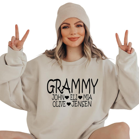 Custom Grandma Shirt - Handmade Gift