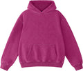 Acid Wash Hoodie Super Soft Oversized Pullover - Cozy Retro Fit