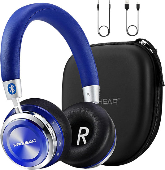 PROHEAR 010 Kids Bluetooth ANC Headphones - Safe Volume Limit - Blue