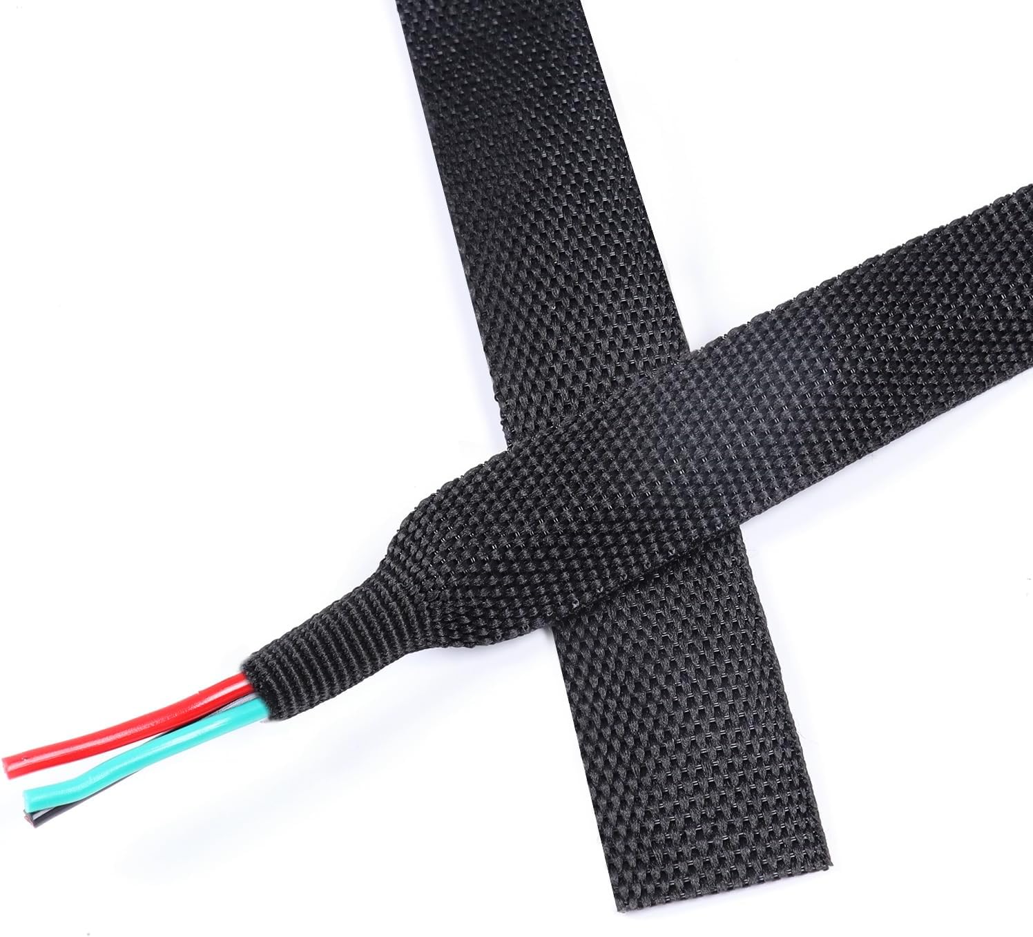 Heat Shrinkable Braided Sleeving for Wiring Harness Protection