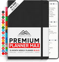 Undated 2025 Planner 8.5 in x 11 in - A4 Daily Productivity Planner