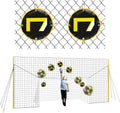 3-in-1 Soccer Training Rebounder & Goal Backstop Net - Backyard