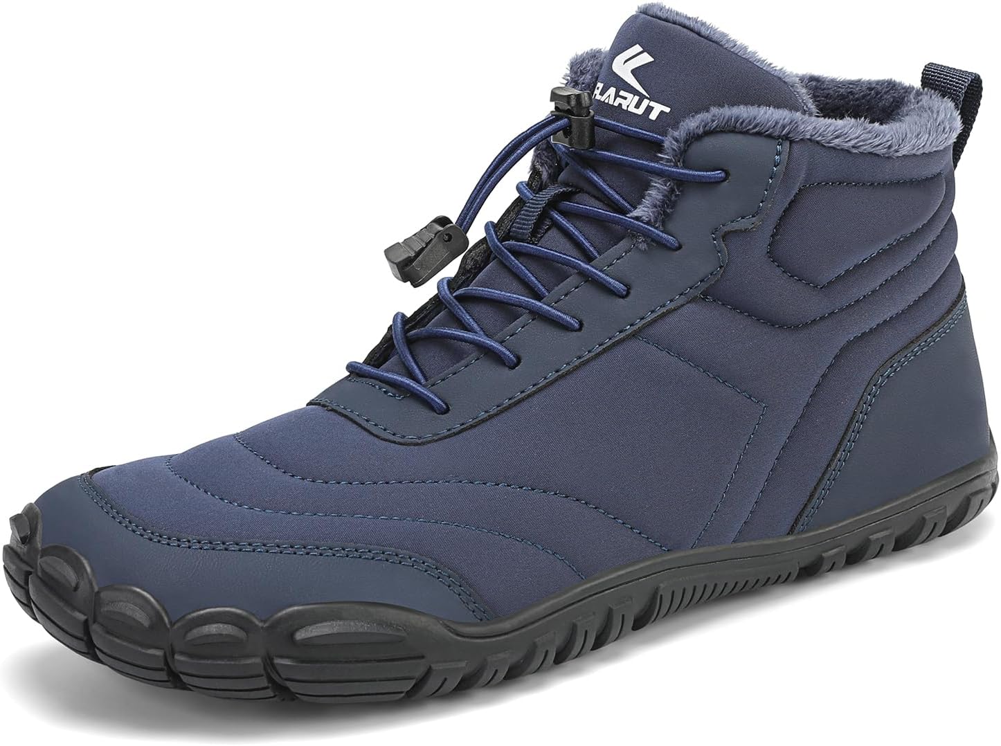 FLARUT Mens Womens Barefoot Snow Boots for Winter Adventures