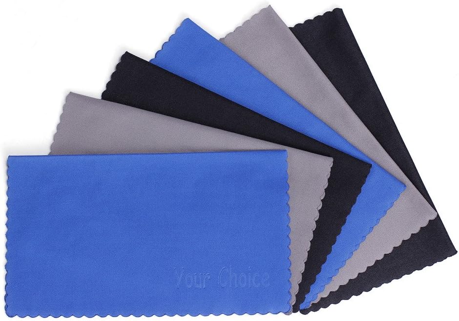6 Pack Microfiber Cloths: Gentle Cleaning Power!