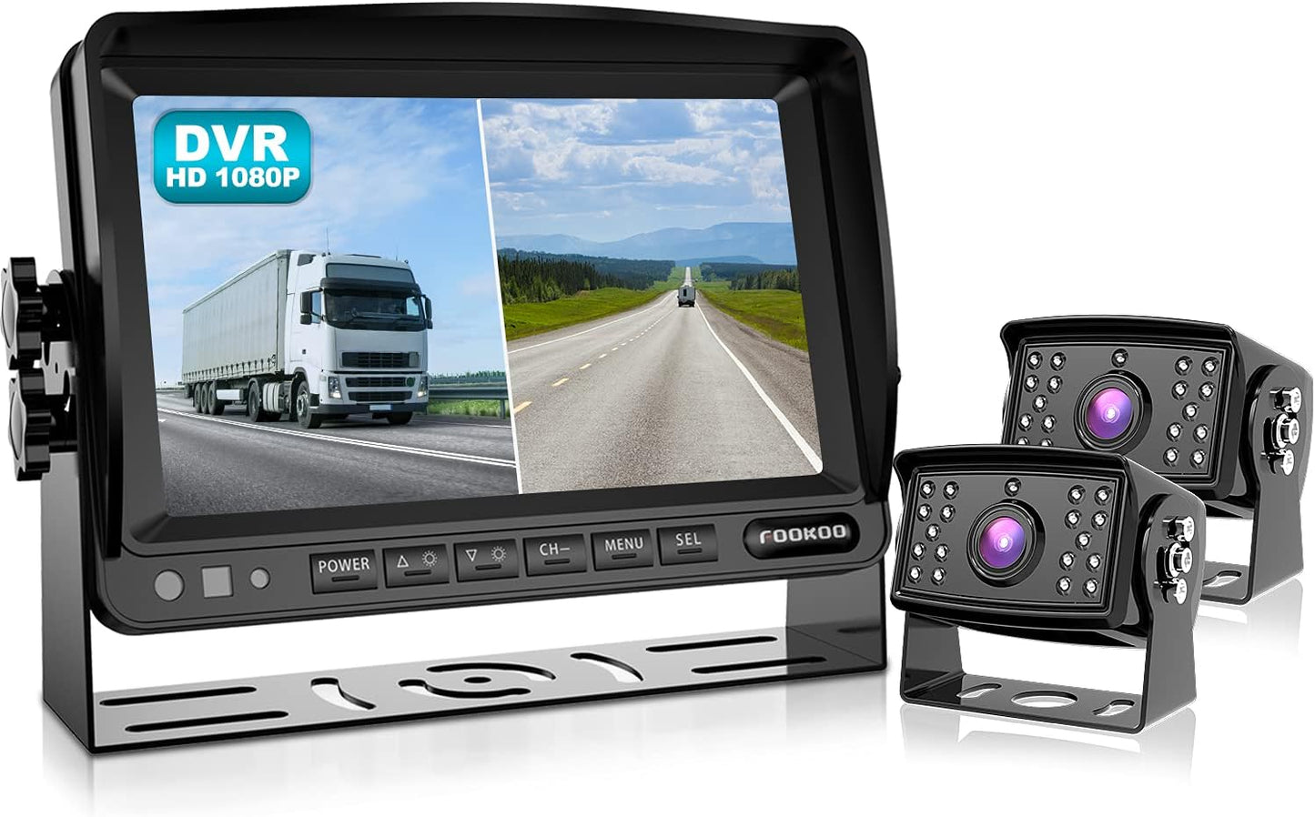 Fookoo II 7in HD 1080P Wired Backup Camera System Review