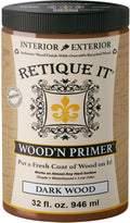 Retique It Wood'n Primer for Stainable Wood Finishes - Large