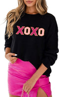 Women Holiday Sweater Round Neck Pullover - Festive Casual Wear