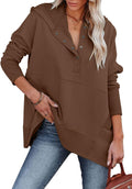 onlypuff Oversized Pullover Hoodies for Women - Cozy Fall Tunic Shoes