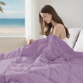 King Size Lavender Down & Feather Blanket - Ultra Soft All-Season