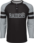 FOCO Men's NFL Team Logo Long Sleeve Henley - Team Style