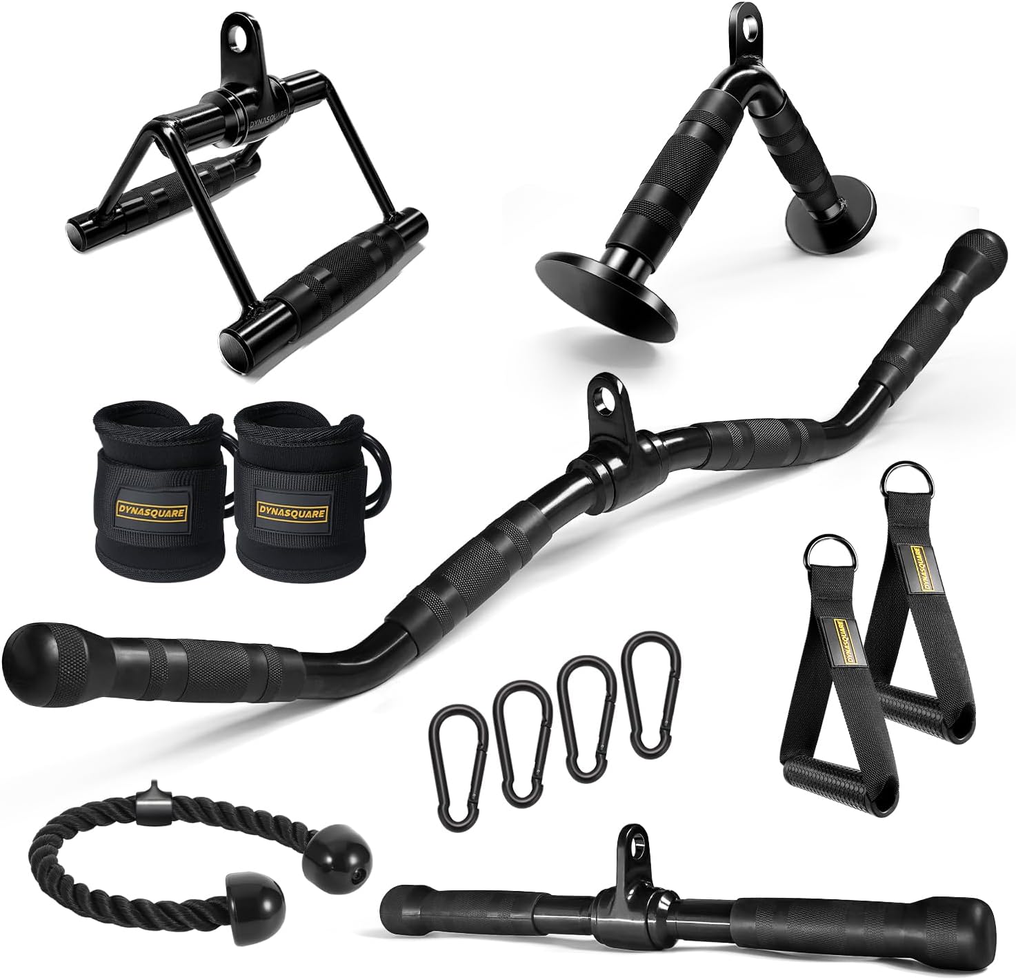 LAT Pulldown Attachments Combo for Ultimate Gym Performance