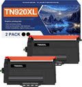 TN920XL TN920 Toner Cartridge 2-Pack - High Yield Replacement