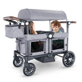 Kinder King Folding Wagon Stroller for 2 Kids - All-Terrain Comfort