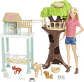 Barbie Vet Doll & Playset Animal Rescue Center - Woodland Care