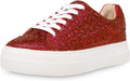 Betsey Johnson Sidny Rhinestone Low Top Sneaker - Sparkly Platform