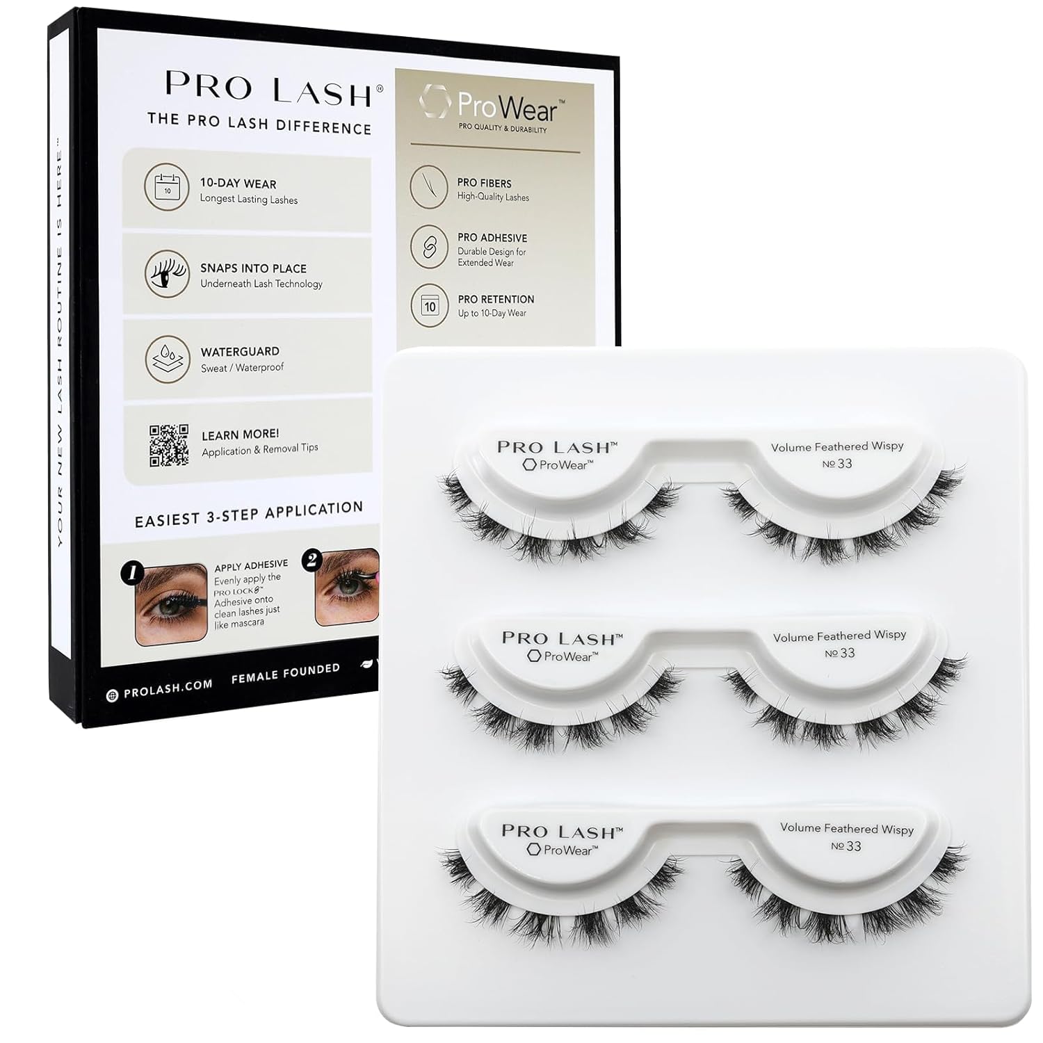 Pro Lash ProWear Eyelash Cluster Sets for Effortless Beauty