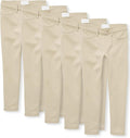 Girls' Ponte Pull On Jeggings 5-Pack - Comfortable Everyday Fit