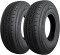 Set of 2 Travelstar HF288 ST235/85R16 125M E Trailer Tires - Durable