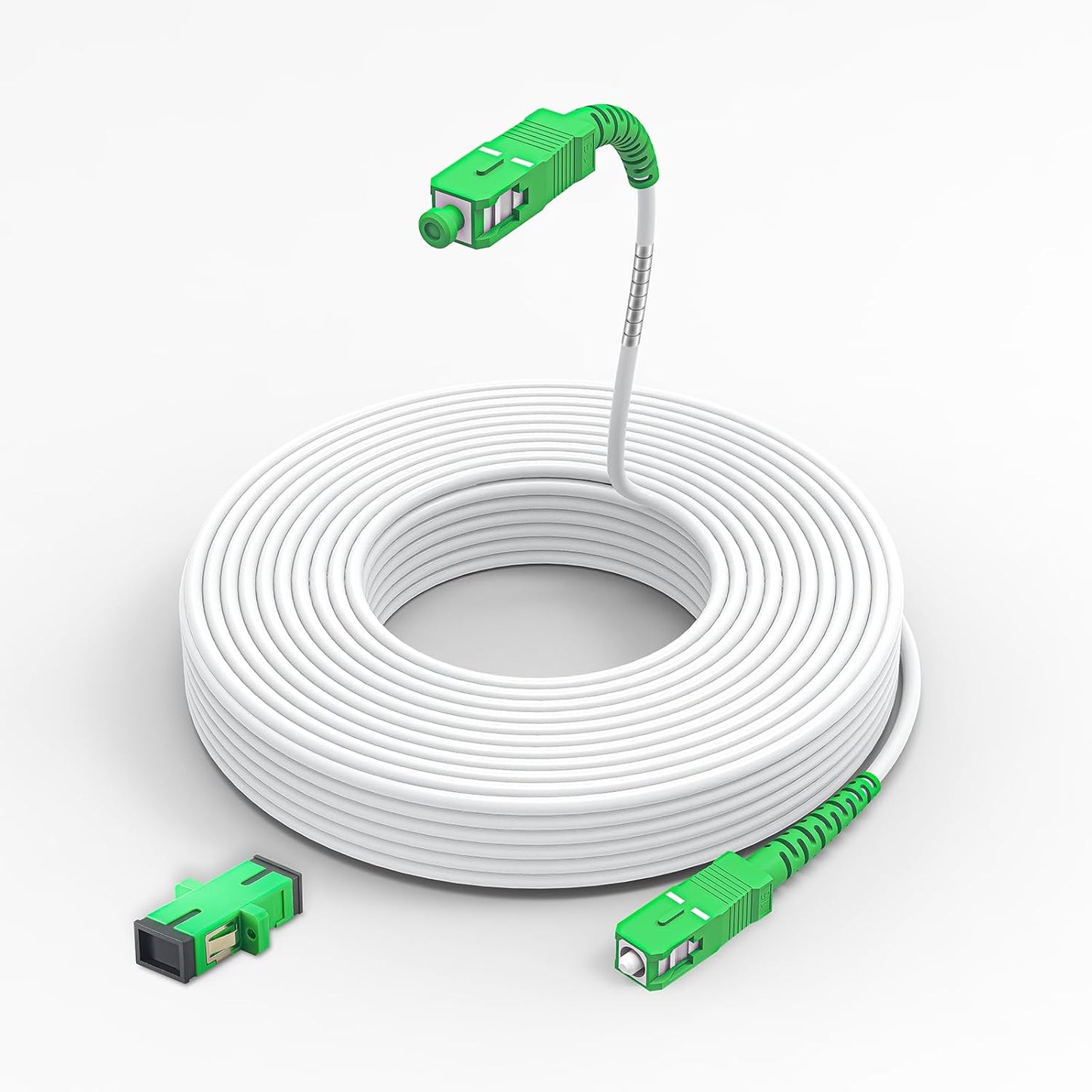 Simplex SC/APC to SC/APC Fiber Optic Internet Cable for High-Speed