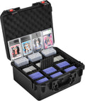 Graded Card Case Storage Box - Waterproof Hard Slab Case for 600