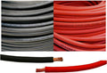 4 Gauge 4 AWG 10 ft Black + 10 ft Red Pure Copper Flexible Cable