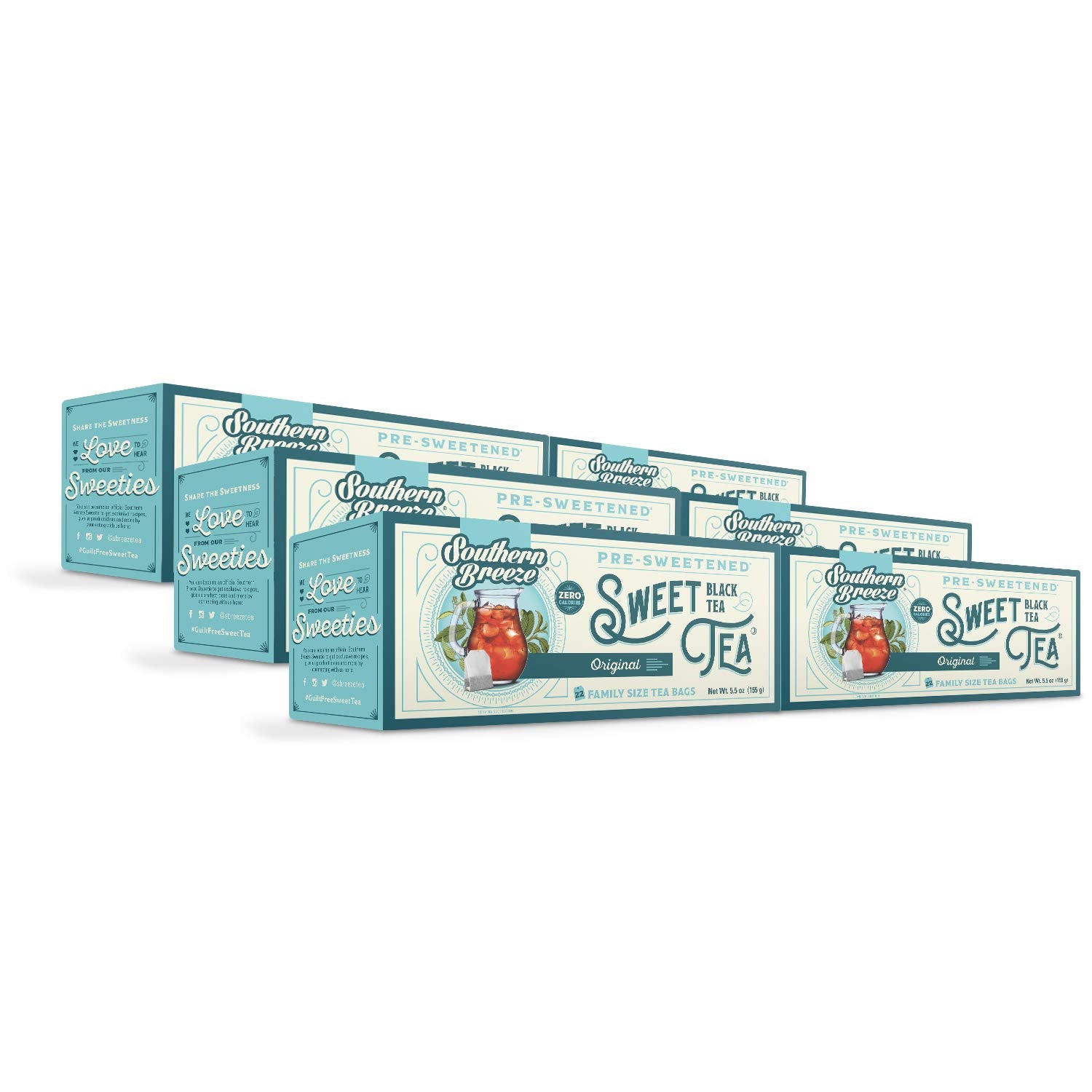 Southern Breeze Hot Brew Sweet Tea with Zero Carbs and Sugar