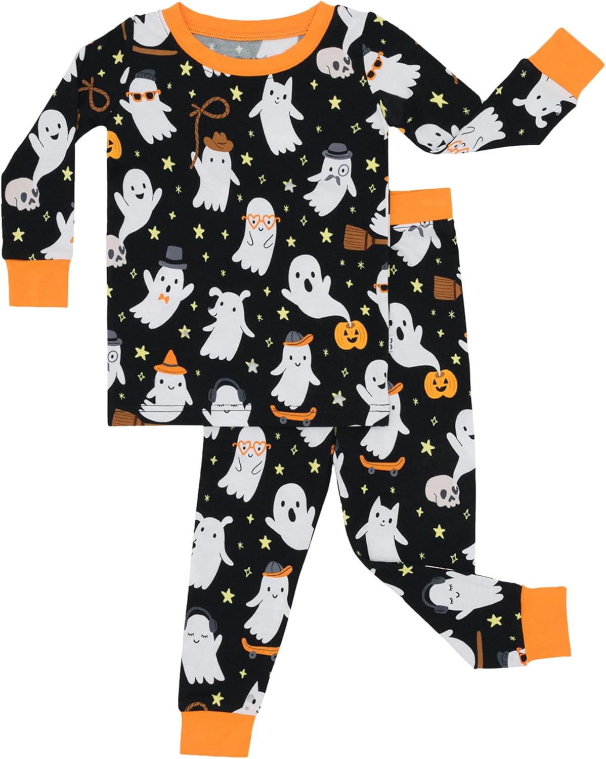 Little Sleepies Two-Piece Pajama Set for Kids, Soft Viscose