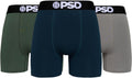 PSD Men's Cotton Underwear 5 in Mid-Length Boxer Briefs - Breathable