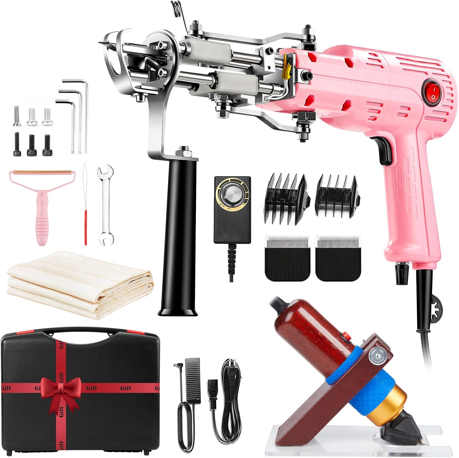 Riiai Tufting Gun Starter Kit for Rug Making Enthusiasts